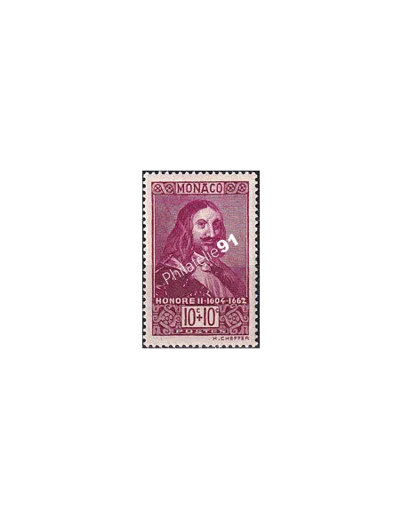Monaco, n° 186 charnière, collection timbres Monaco