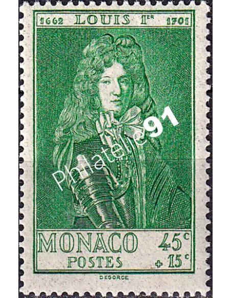 Monaco, n° 187 charnière, collection timbres Monaco