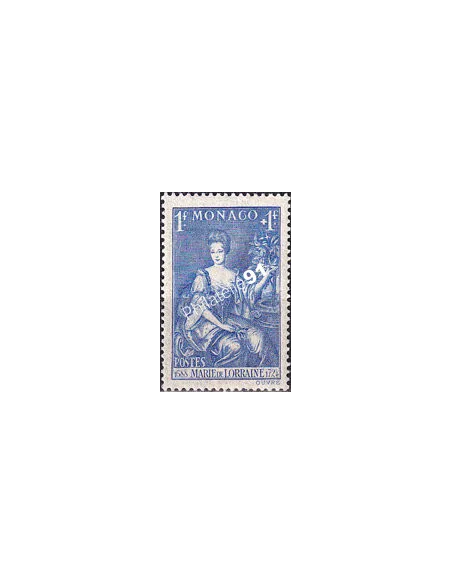 Monaco, n° 190 charnière, collection timbres Monaco