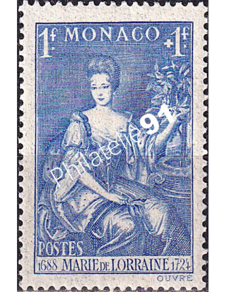 Monaco, n° 190 charnière, collection timbres Monaco