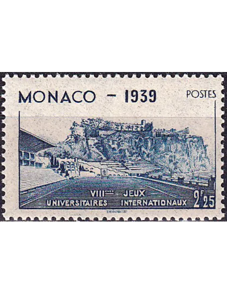 Monaco, n° 199 charnière, collection timbres Monaco
