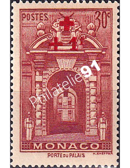 Monaco, n° 202 charnière, collection timbres Monaco