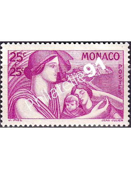 Monaco, n° 215 neuf, collection timbres Monaco