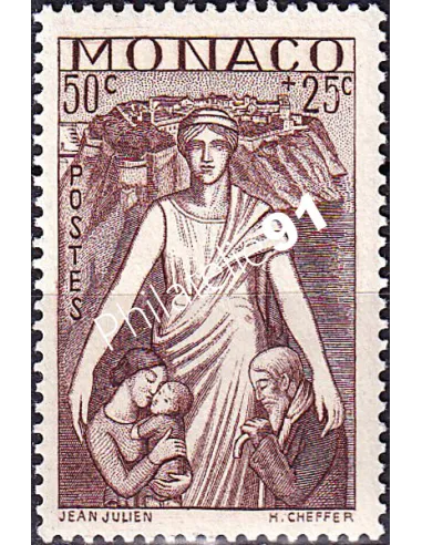 Monaco, n° 216 neuf, collection timbres Monaco