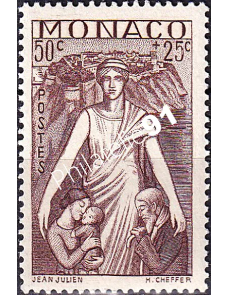 Monaco, n° 216 neuf, collection timbres Monaco