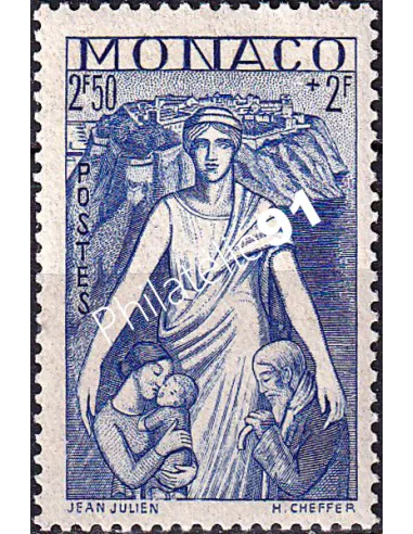 Monaco, n° 221 neuf, collection timbres Monaco
