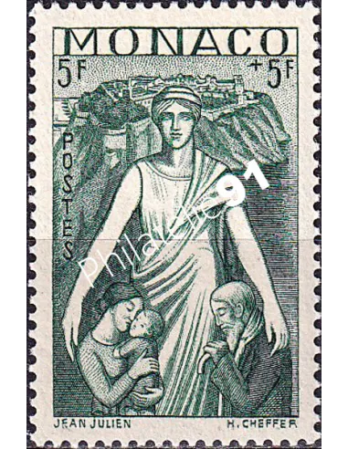Monaco, n° 223 neuf, collection timbres Monaco