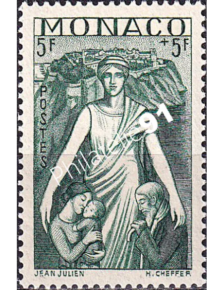 Monaco, n° 223 neuf, collection timbres Monaco
