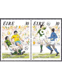 Irlande, n° 715 à 716 neufs, paire horizontale, timbres Europe