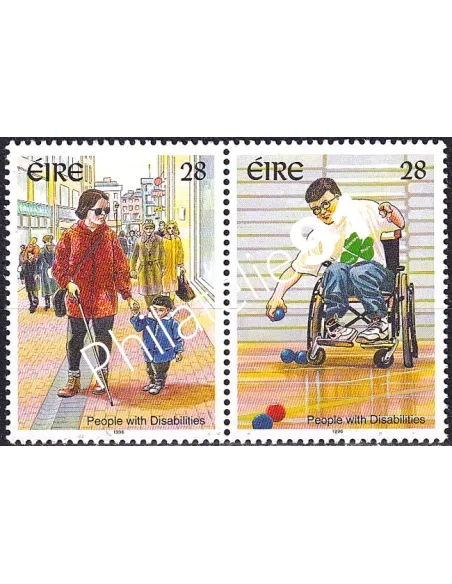 Irlande, n° 961 à  962 neufs, paire, collection timbres Europe