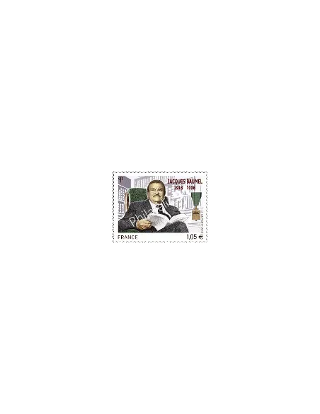 Timbre de France n° 4754 - Jacques Baumel