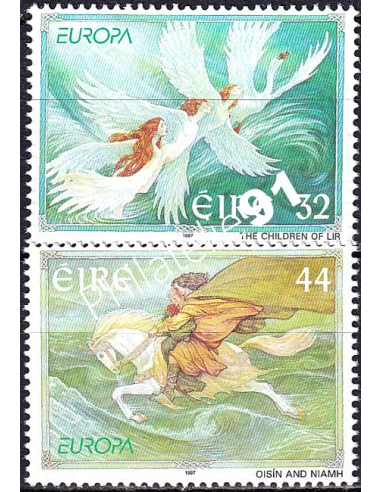 Irlande, n° 1003 à 1004 neufs, collection timbres Europe