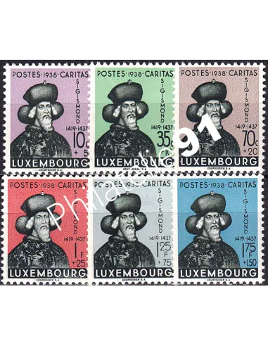 Luxembourg, n° 306 à 311 neufs, collection timbres Europe