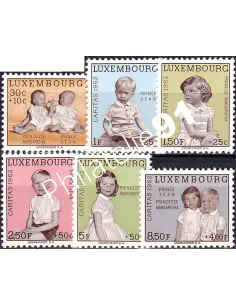 Luxembourg, n° 614 à 619 neufs, collection timbres Europe