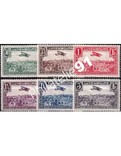 Luxembourg, PA n° 1 à 6 neufs, collection timbres Europe