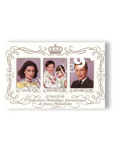 Luxembourg, BF n° 15, collection timbres Europe