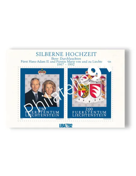 Liechtenstein, BF n° 17, collection timbres Europe