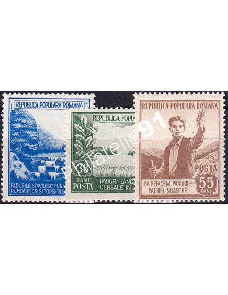 Roumanie, n° 1312 à 1314 neufs, collection timbres Europe