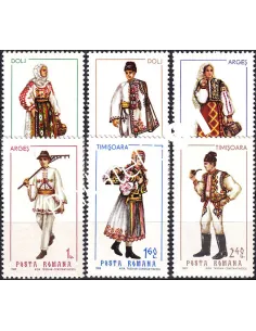 Roumanie, n° 2440 à 2445 neufs, collection timbres Europe