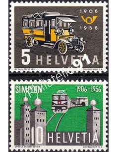 Suisse, n° 572 et 573 neufs, collection timbres Europe