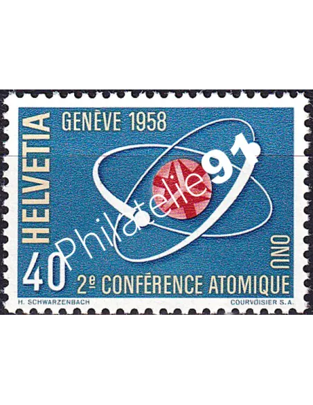 Suisse, n° 611 neuf, collection timbres Europe