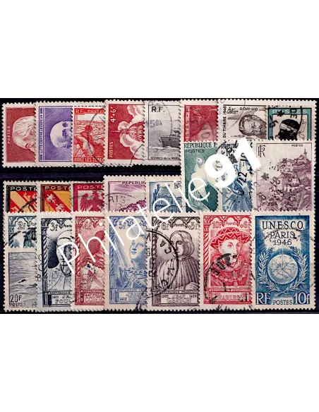 Année 1946 - France - Oblitérée