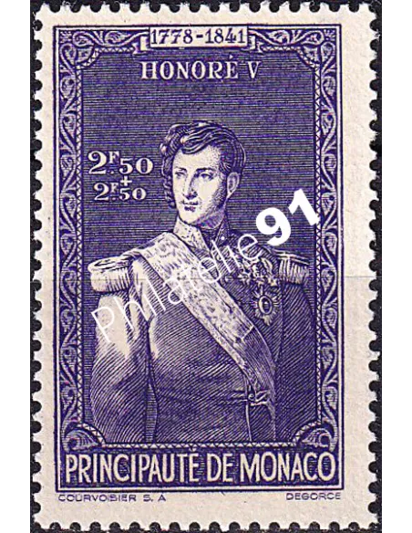 Monaco, n° 244 charnière, collection timbres Monaco