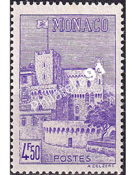 Monaco, n° 259 charnière, collection timbres Monaco