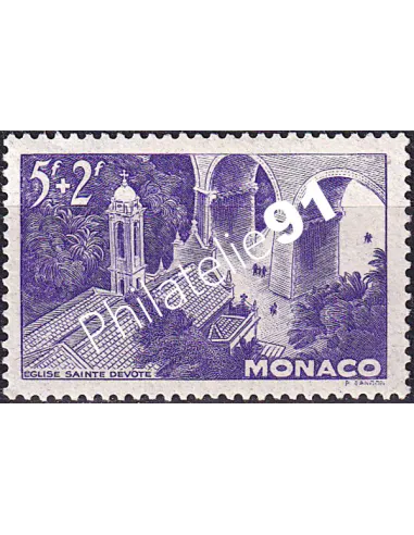 Monaco, n° 271 charnière, collection timbres Monaco