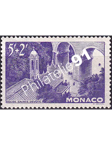 Monaco, n° 271 charnière, collection timbres Monaco