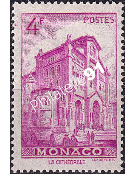Monaco, n° 278 charnière, collection timbres Monaco