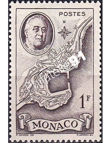 Monaco, n° 298 neuf, collection timbres Monaco