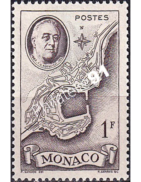 Monaco, n° 298 neuf, collection timbres Monaco