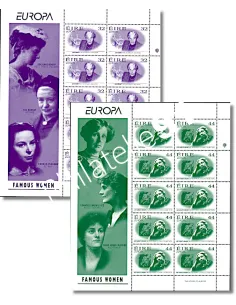 Irlande, Feuille n° 943 à 944 , collection timbres Europe