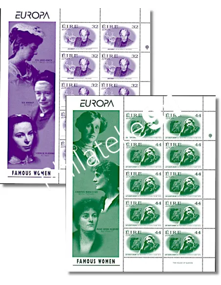 Irlande, Feuille n° 943 à 944 , collection timbres Europe