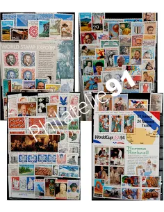 Lot de timbres neufs des USA, collection Lot Tous Pays