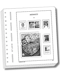 LEUCHTTURM MONACO 2024, matériel philatélique