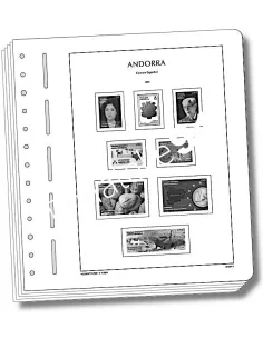 LEUCHTTURM Andorre espagnol 2024, matériel philatélique