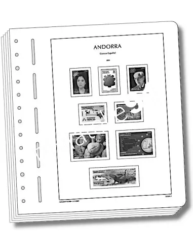 LEUCHTTURM Andorre espagnol 2024, matériel philatélique