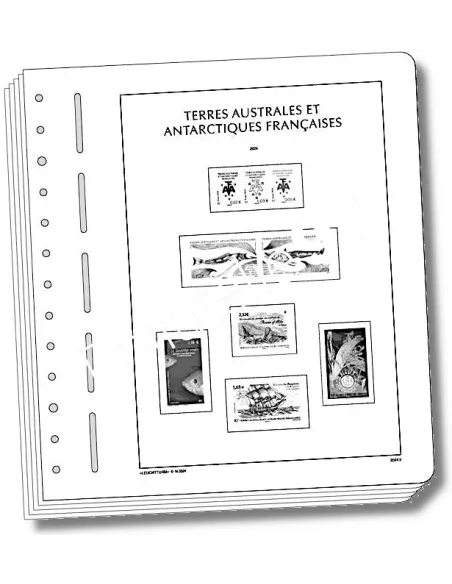 LEUCHTTURM TAAF 2024, matériel philatélique