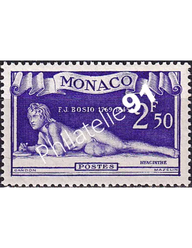 Monaco, n° 317 charnière, collection timbres Monaco