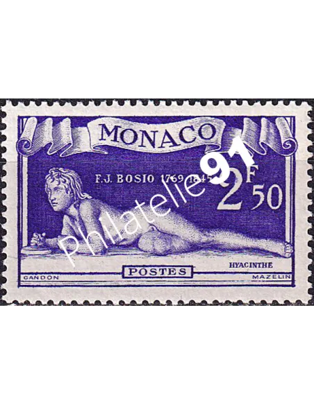 Monaco, n° 317 charnière, collection timbres Monaco