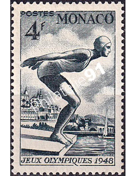 Monaco, n° 323 neuf, collection timbres Monaco
