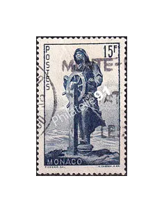 Monaco, n° 351 oblitéré, collection timbres Monaco