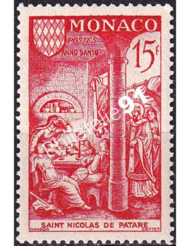 Monaco, n° 359 charnière, collection timbres Monaco