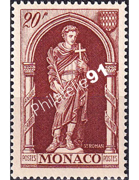 Monaco, n° 360 charnière, collection timbres Monaco