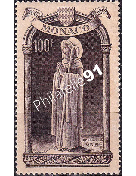 Monaco, n° 364 charnière, collection timbres Monaco