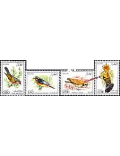 Timbres d’Algérie n°  667 et 670 - Oiseaux