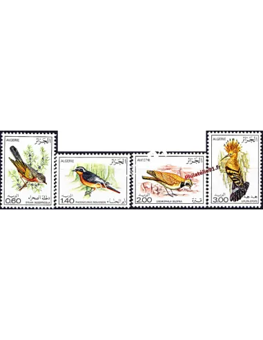 Timbres d’Algérie n°  667 et 670 - Oiseaux