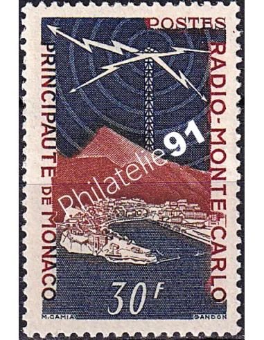Monaco, n° 378 neuf, collection timbres Monaco